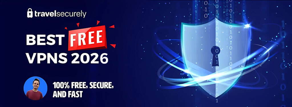 a banner image displaying the best free vpns