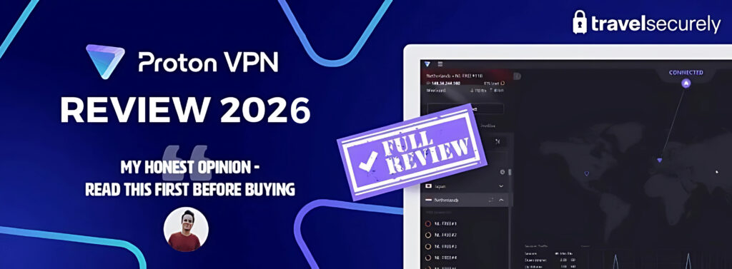 protonvpn review banner